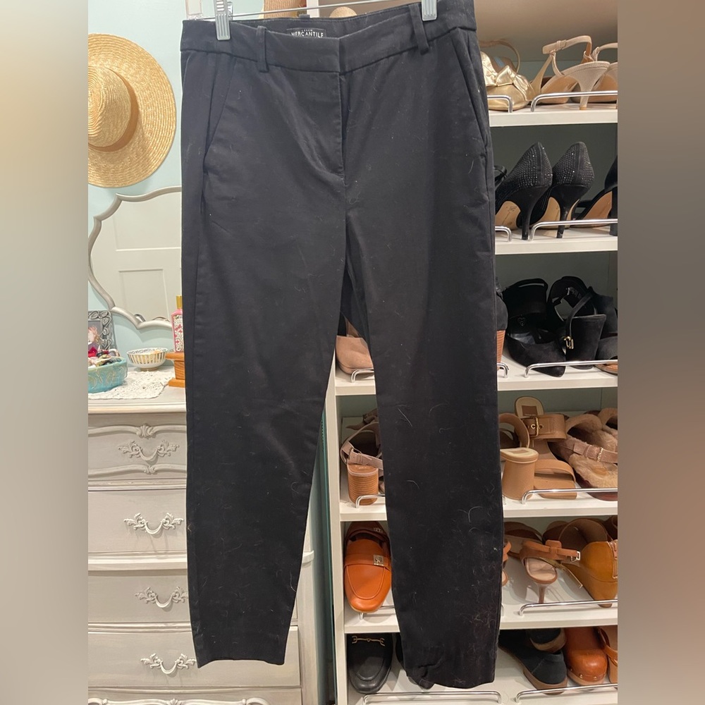 J Crew Straight leg ankle pants